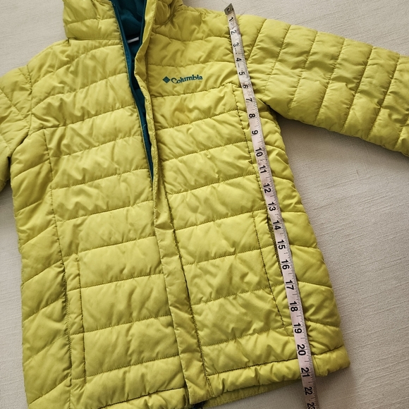 Columbia hooded jacket kids medium 10/12 - Picture 10 of 12